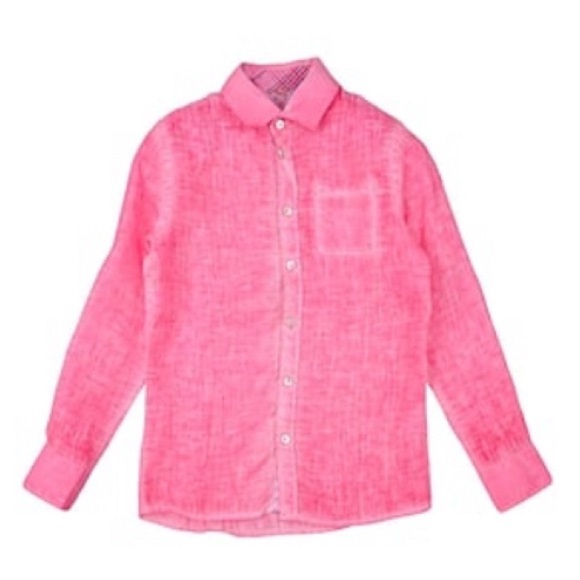 Aston Martin Linen Shirt Size 8 Years - Picture 1 of 12